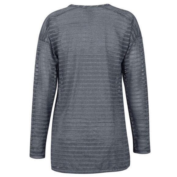 EUC Women's EXOFFICIO Bugs Away Modena Tunic‎ Top Gray | Size L (12-14) - Picture 4 of 14